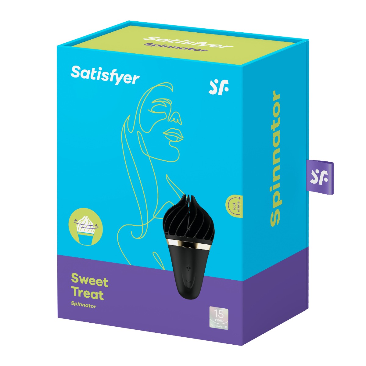 Adult Product 18+ - Satisfyer Sweet Treat - Black - Satisfyer - Toys - KS Store