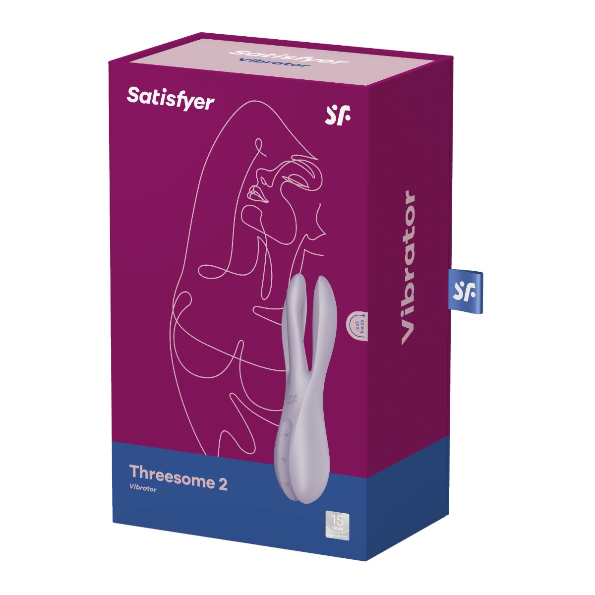 Adult Product 18+ - Satisfyer Threesome 2 - Violet - Satisfyer - Toys - KS Store