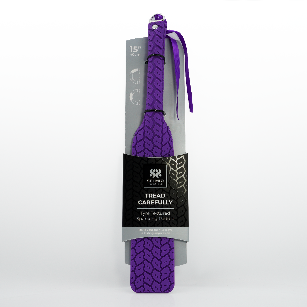 Adult Product 18+ - SEI MIO - Tyre Paddle - Purple - Sei Mio - Impact & Sensory - KS Store