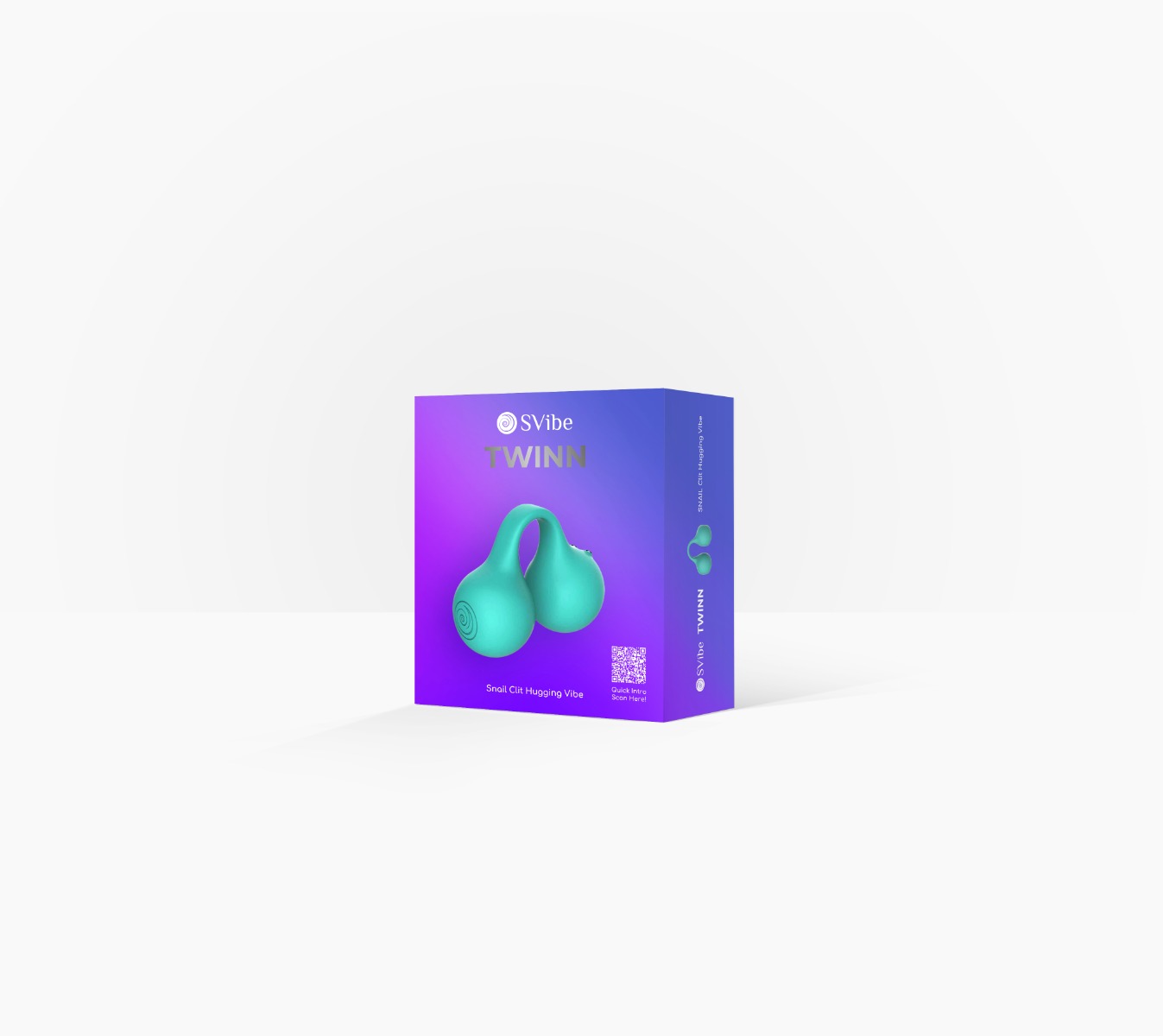 Adult Product 18+ - SVibe Snail TWINN Finger Vibrator - Teal (Tiffany) - APP - Snail Vibe - SVibe - KS Store