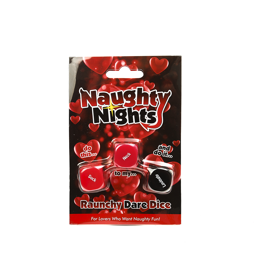 Adult Product 18+ - Naughty Nights - Raunchy Dare Dice - CC Games - Couples Sex Games - KS Store