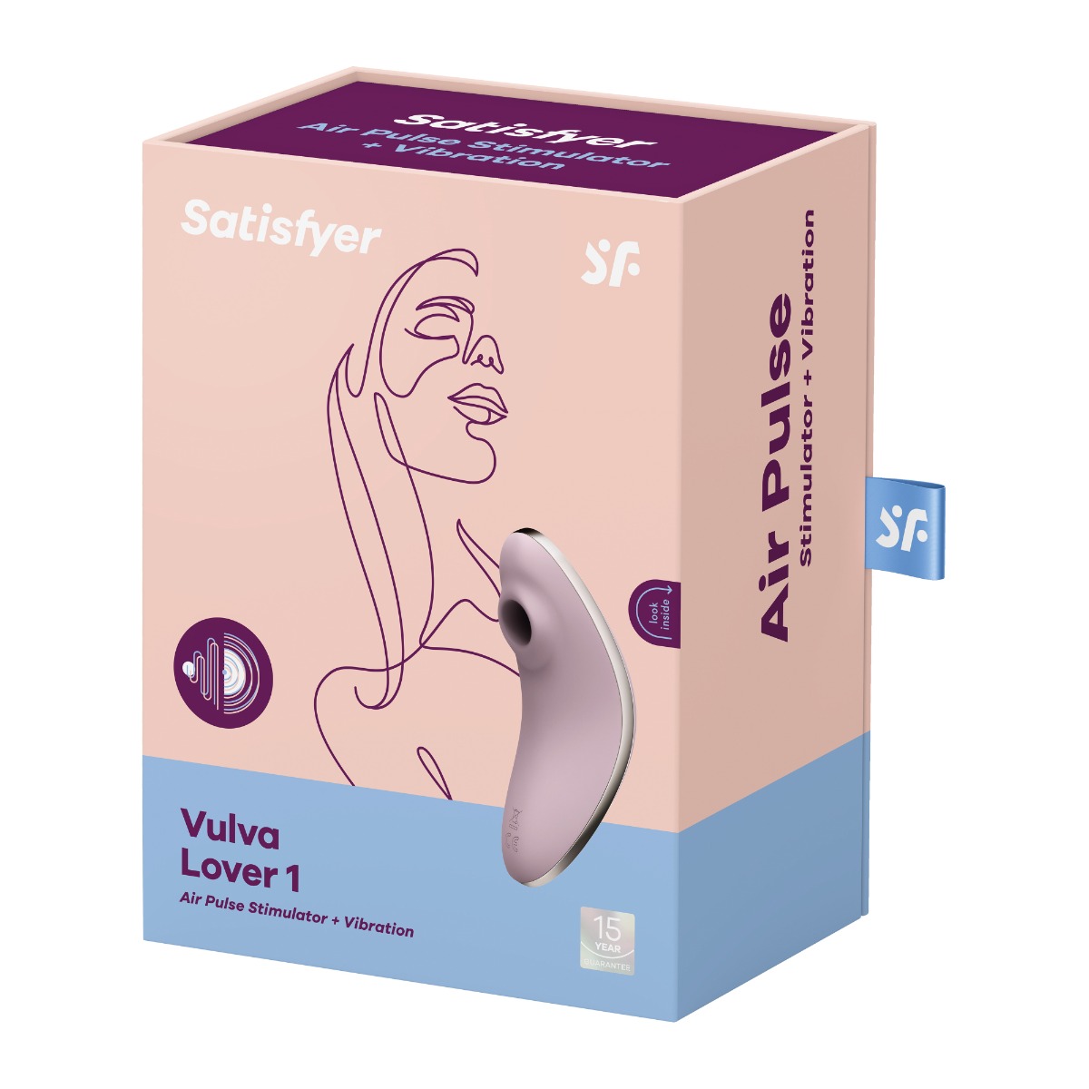 Adult Product 18+ - Satisfyer Vulva Lover 1 - Violet - Satisfyer - Toys - KS Store