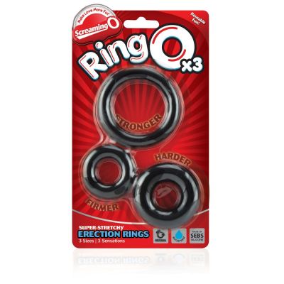 Screaming O RingO's x3 (Black)