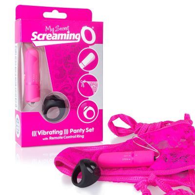 My Secret Screaming O Remote Control Panty Vibe (pink only)