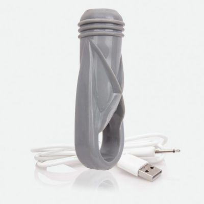 Screaming O Charged OYeah! Plus Rechargeable Vibe Ring - Grey