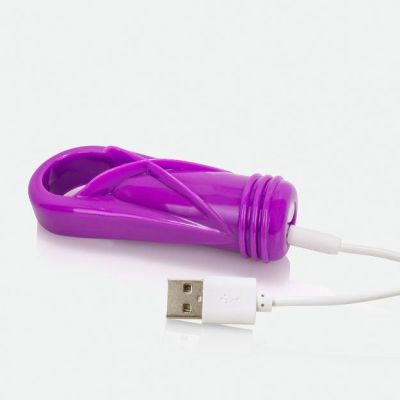 Screaming O Charged OYeah! Plus Rechargeable Vibe Ring - Purple