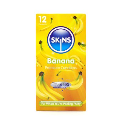 Skins Condoms Banana 12 Pack - International 1