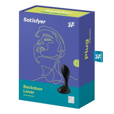 Satisfyer Backdoor Lover - Plug Vibrator - Black