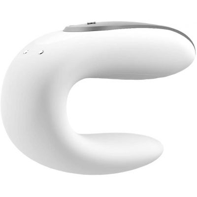 Satisfyer App Enabled Double Fun - White