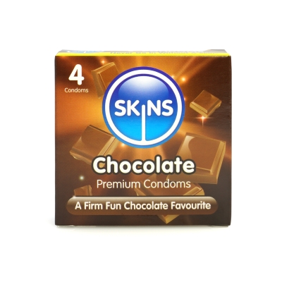 Skins Condoms Chocolate 4 Pack