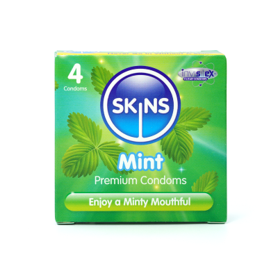 Skins Condoms Mint 4 Pack