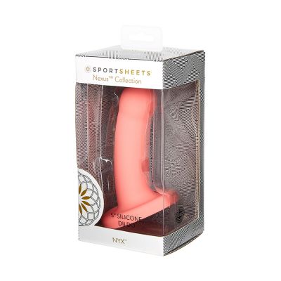 Sportsheets Merge Collection - Nyx - 5" Solid Silicone Dildo