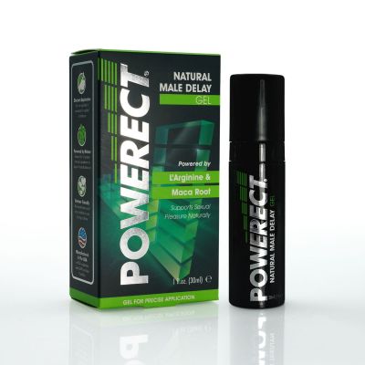 Powerect Natural Delay Gel / Serum 30ml (fragrance free)