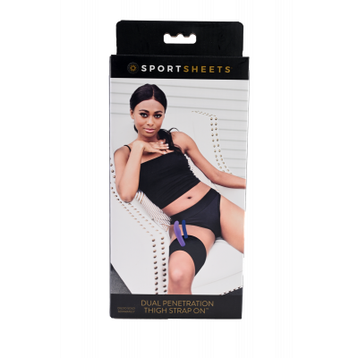 Sportsheets Strap On - Dual Penetration Thigh Strap On