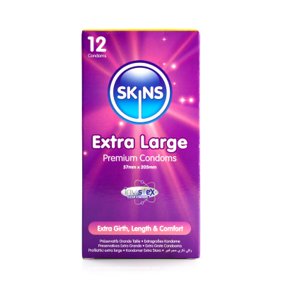 Skins Condoms Extra Large 12 Pack International 1