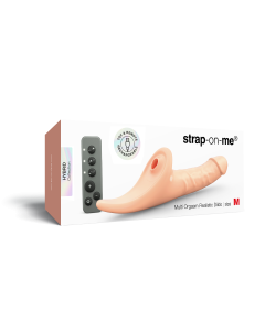 Strap On Me - Multi Orgasm Realistic Dildo - M - Vanilla Tr