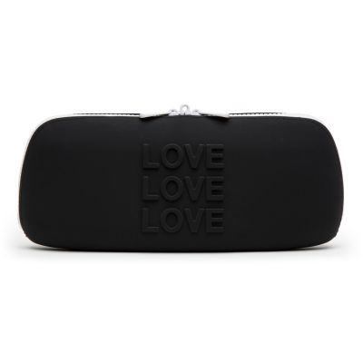 Happy Rabbit LOVE Storage Zip Bag Medium Black
