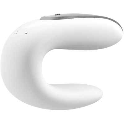 Satisfyer App Enabled Double Fun - White