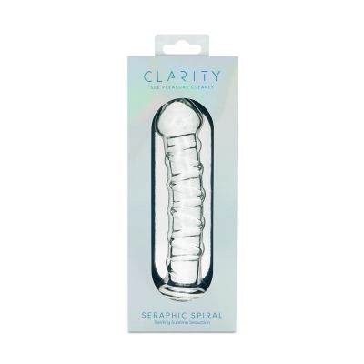 Clarity - Glass Dildo - Seraphic Spiral 