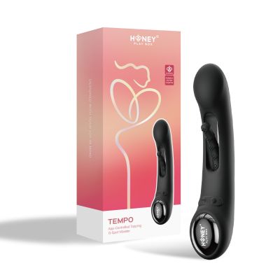 Honey Play Box – Tempo – Kinky Finger Tapping G-Spot Vibrator (App Controlled, Pressure Sensing)