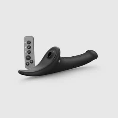 Strap On Me - Multi Orgasm Dildo - M - Black Tr