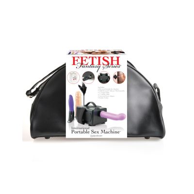 Pipedream - Fetish Fantasy Series  - Portable Sex Machine - Black/Light/Purple