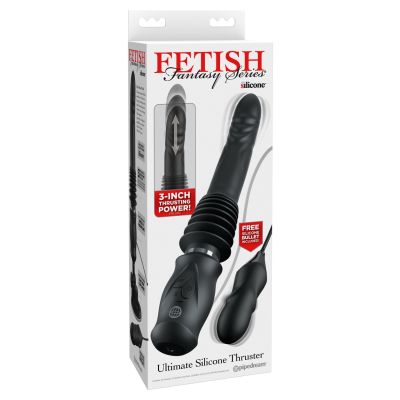 Pipedream - Fetish Fantasy Series  - Ultimate Silicone Thruster - Black