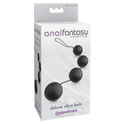 Pipedream - Anal Fantasy Collection - Deluxe Vibro Balls  - Black