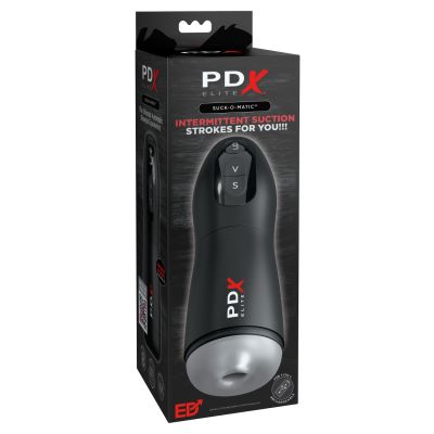 Pipedream - PDX Elite - Suck-O-Matic - Frosted/Black