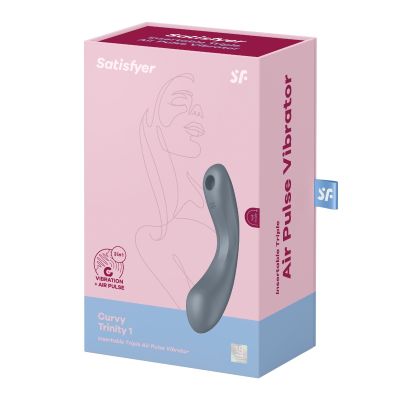 Satisfyer Curvy Trinity 1 - Bluegrey