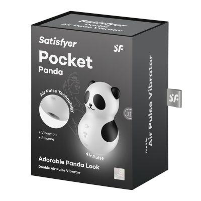 Satisfyer Pocket Panda - White