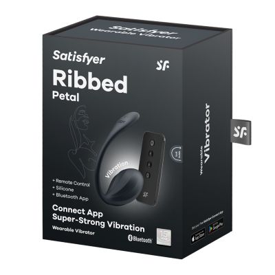 Satisfyer Ribbed Petal - Black
