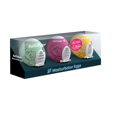 Satisfyer 3er Set Riffle, Bubble, Fierce - Assorted